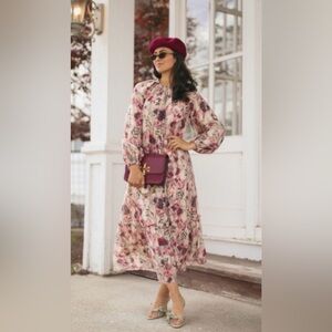 Along Autumn Avenue Dress-XL